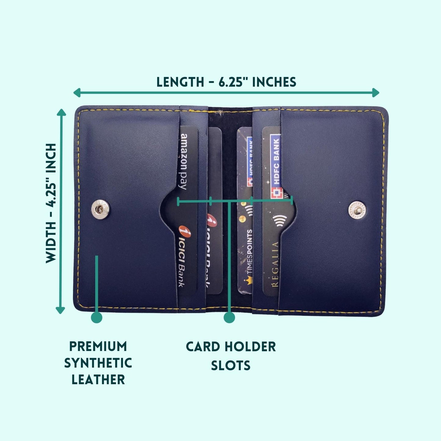 Personalized 4-in-1 Gift Hamper for Unisex ( Includes 1 Free Sunglass Case ) - Card Holder, Keychain, Passport Cover, Sunglass Case