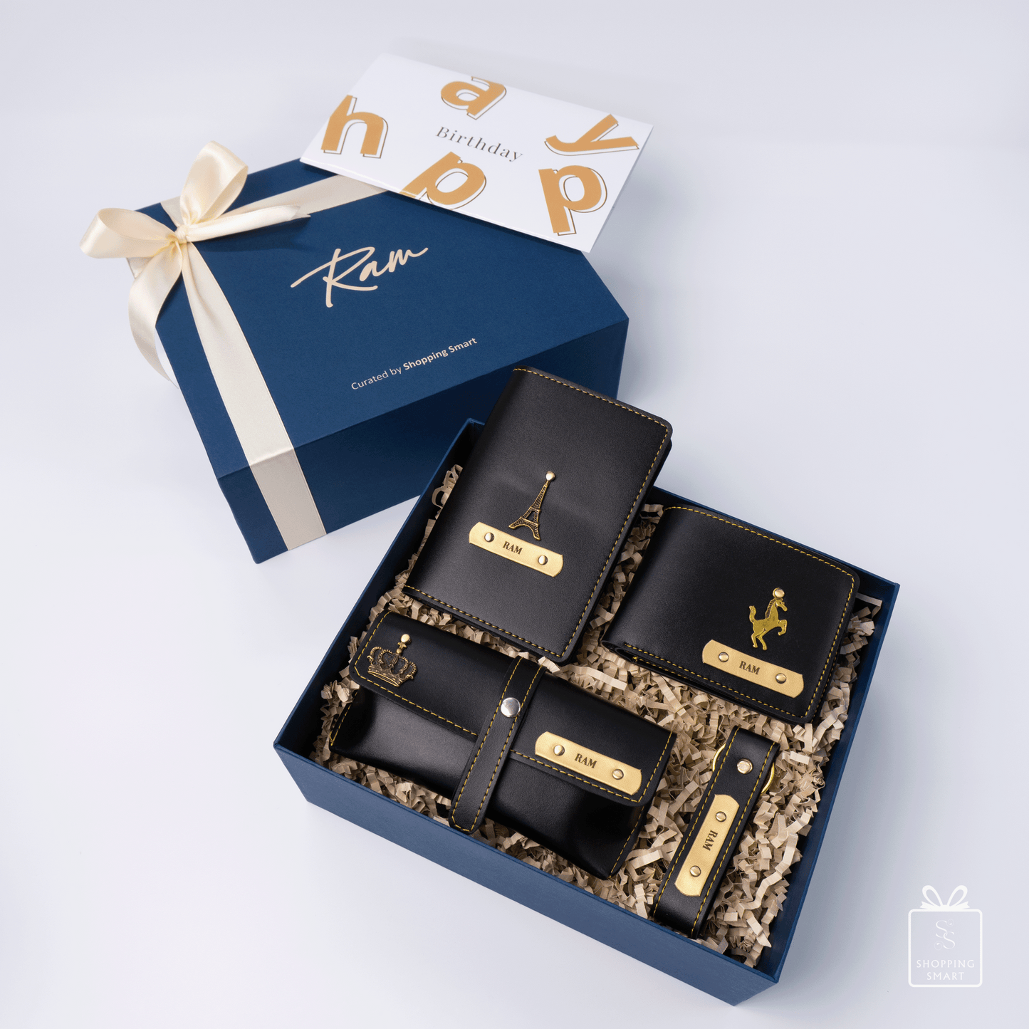 Personalized 4-in-1 Special Gift Hamper for Men - Includes 1 Free Sunglass Case