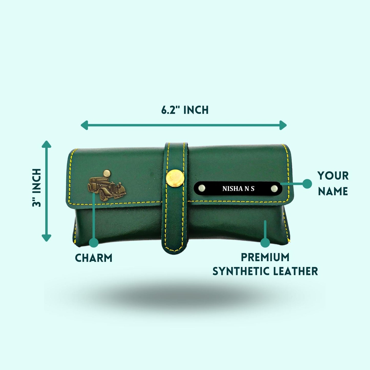 Personalized Gift Hamper Set for Women ( Includes 1 Free Bottle ) - Black Metal Name Tag