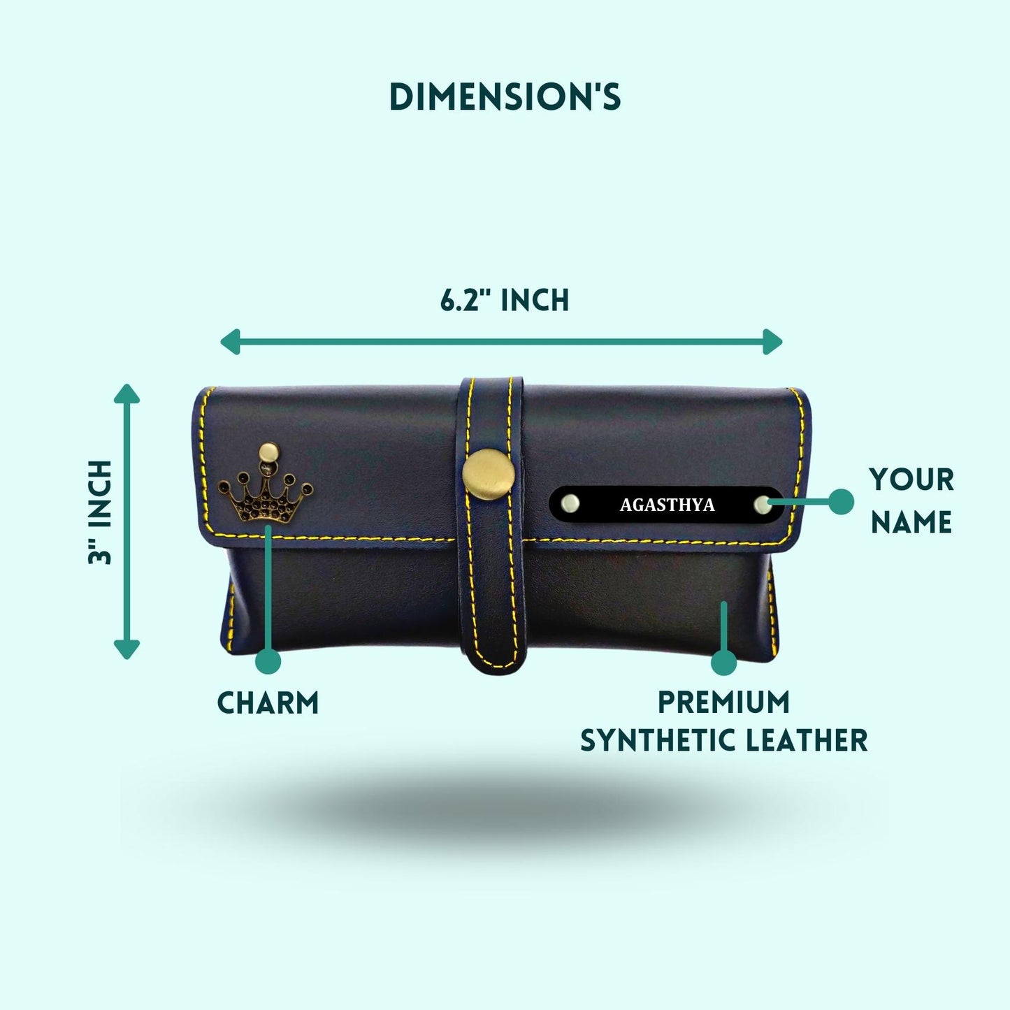 Personalized Gift Hamper Set for Women ( Includes 1 Free Bottle ) - Black Metal Name Tag