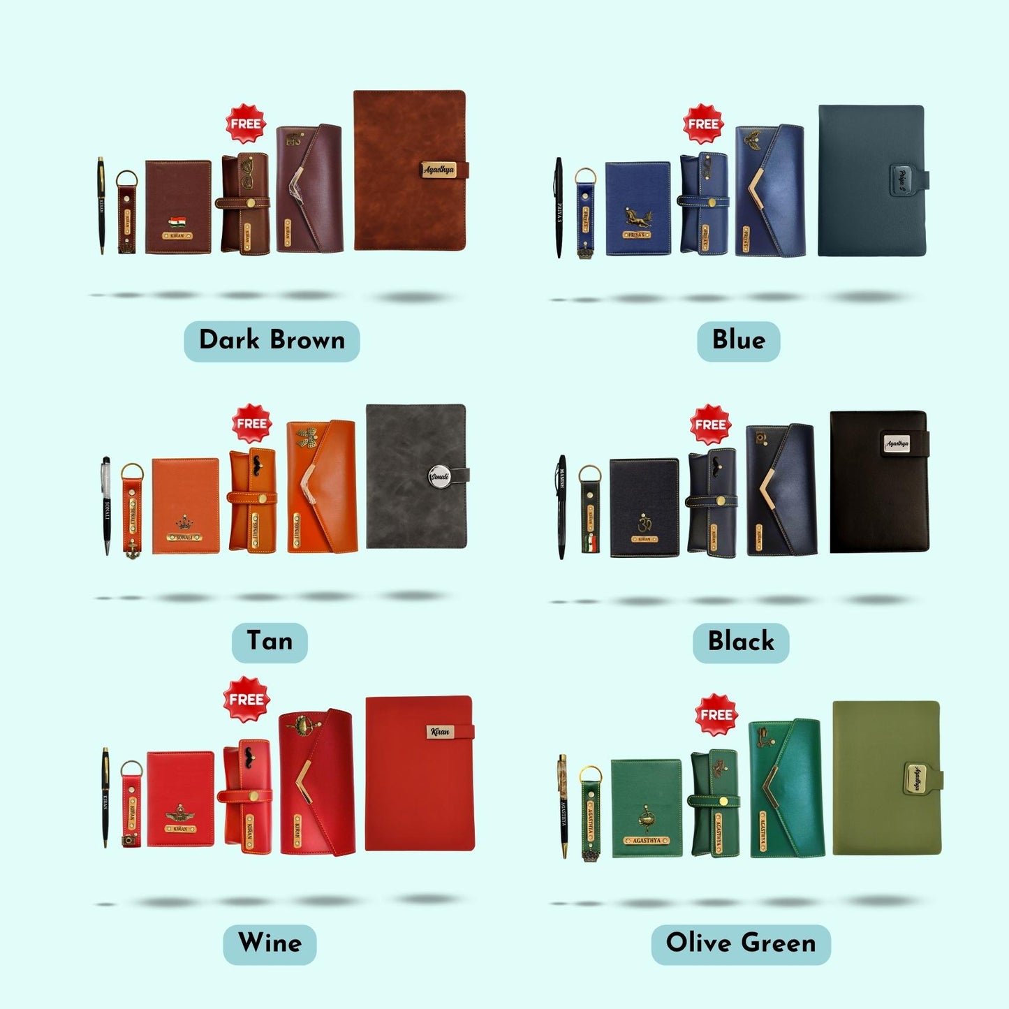 6-in-1 Special Hamper for Women - Includes Diary and Pen