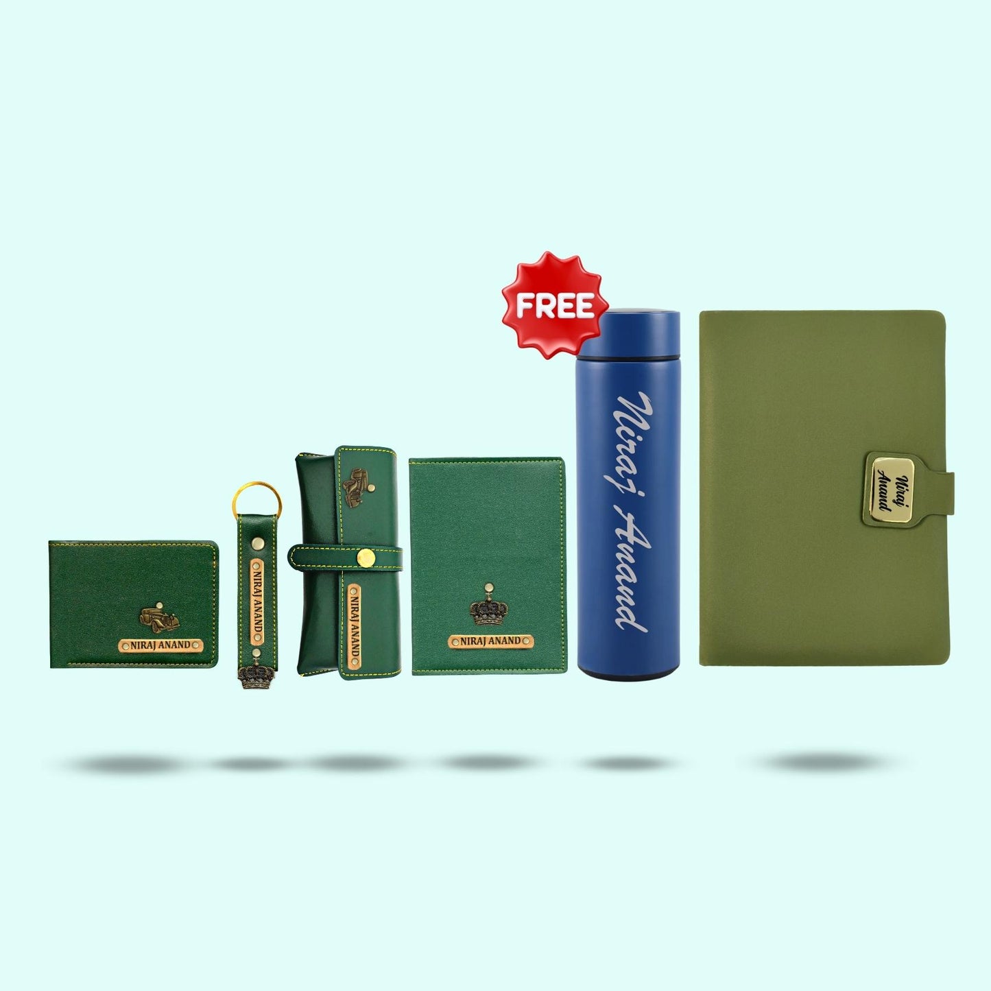 6 in 1 Gift Hamper for Men with Diary