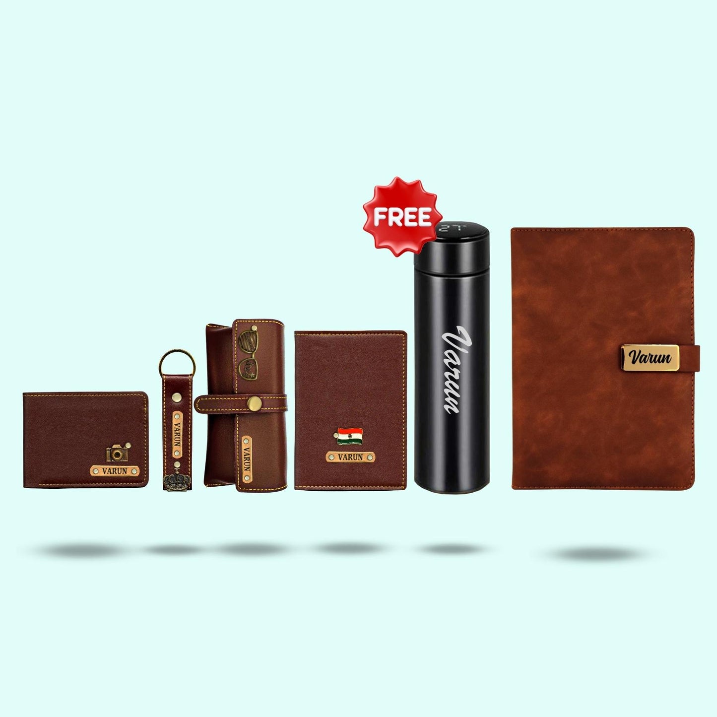 6 in 1 Gift Hamper for Men with Diary