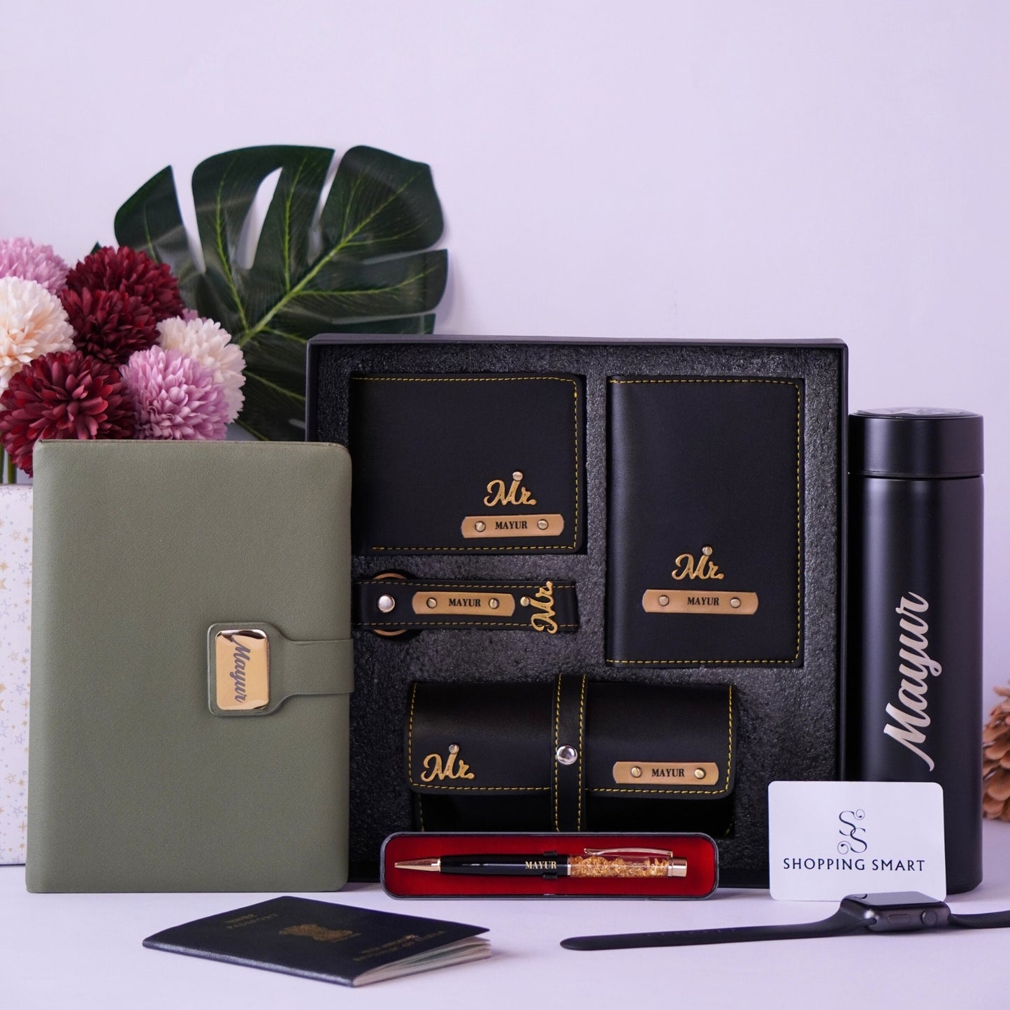 7 in 1 Gift Hamper for Men with Diary