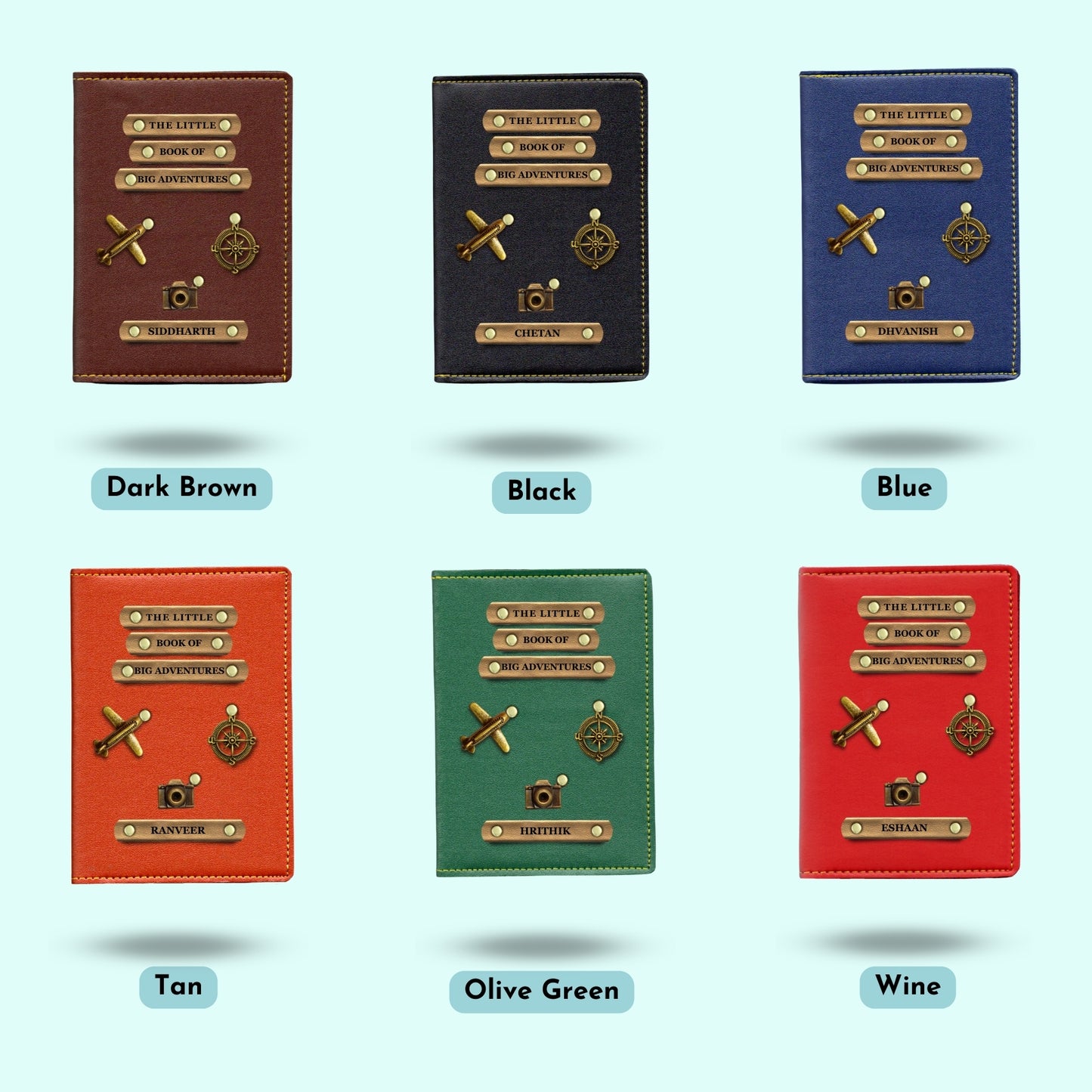 Personalised Passport Cover - The Little Book Of Big Adventures