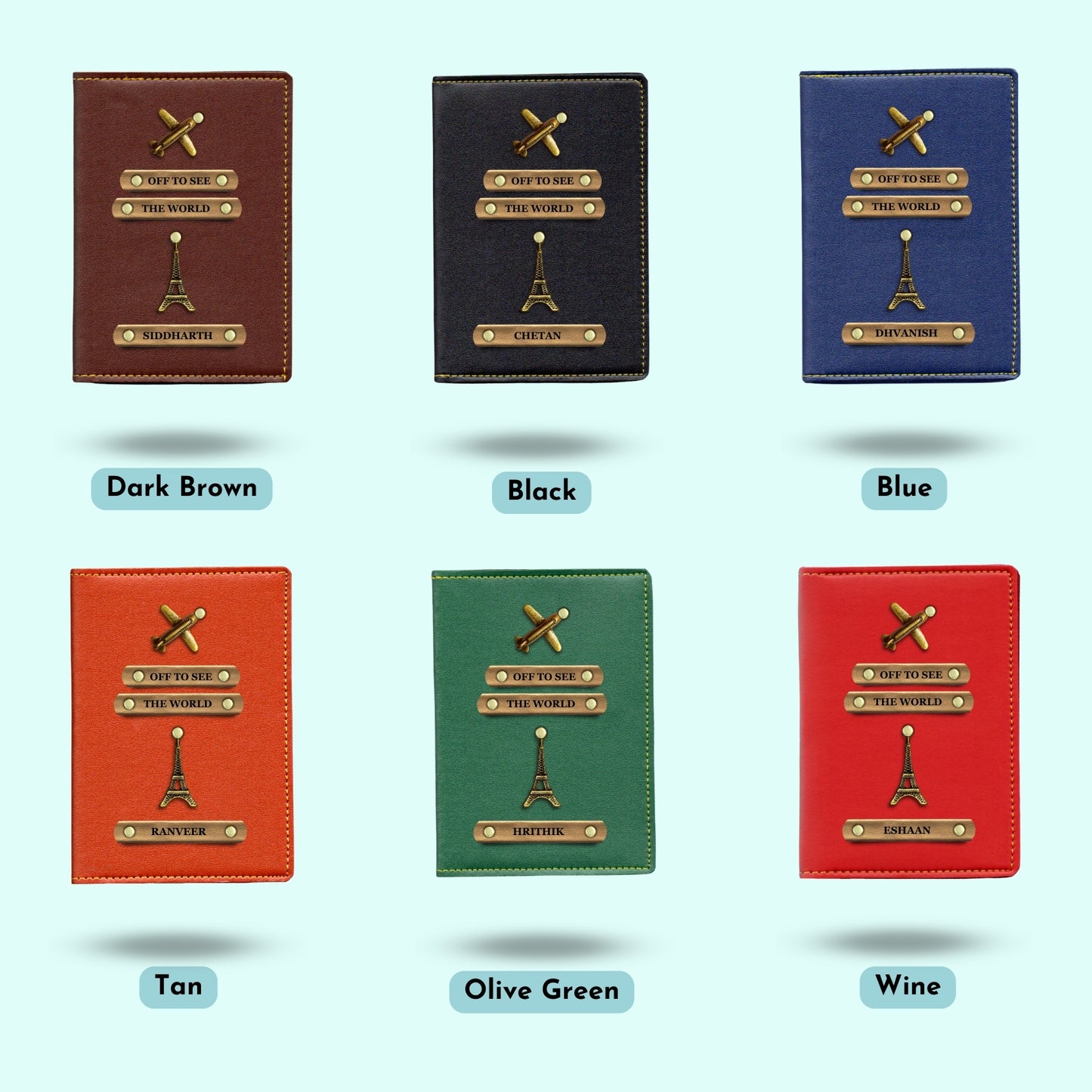 Personalised Passport Cover - Off To See The World