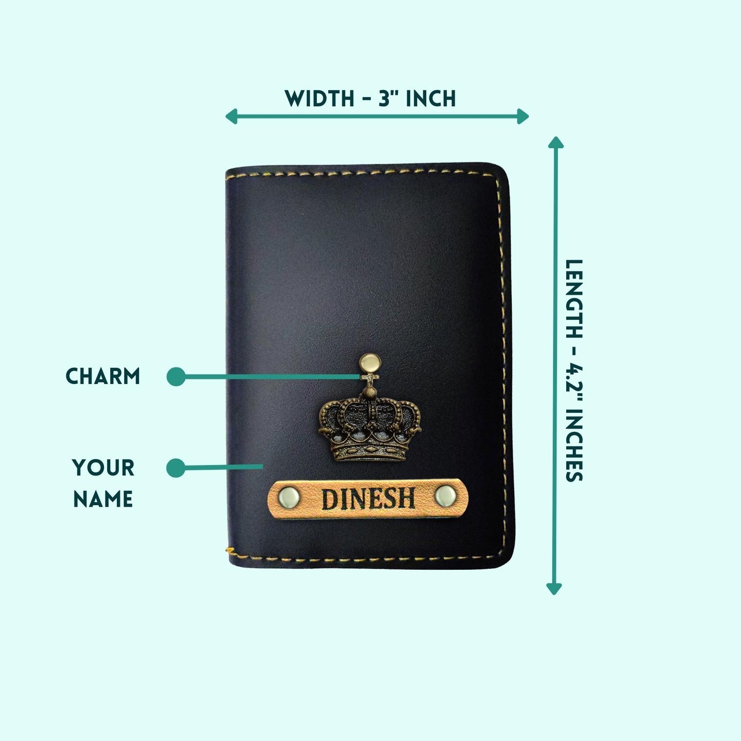 Personalized 5-in-1 Gift Hamper for Men ( Includes 1 Free Bottle ) - Card Holder, Mens Wallet, Keychain, Sunglass Case, Bottle