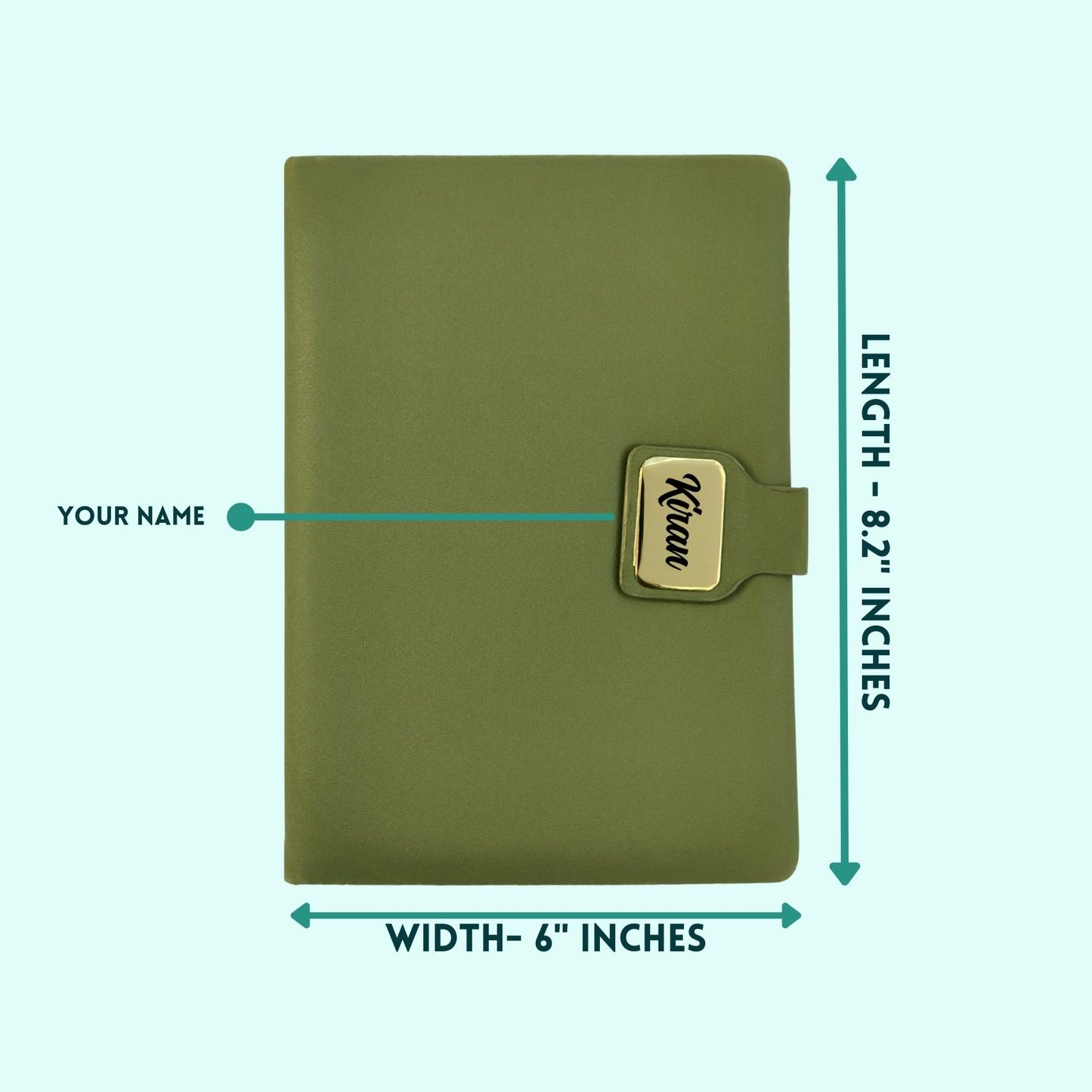 Personalised Essential Hamper for Women 5-in-1 - Women's wallet, Keychain, Diary, Pen & Free Bottle