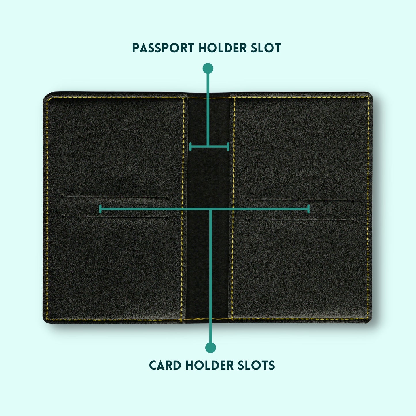Personalised Passport Cover - Not All Those Who Wander Are Lost