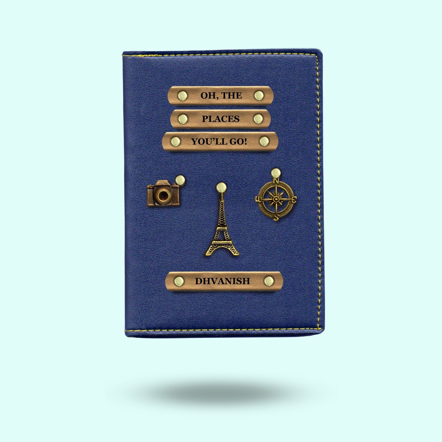 Personalised Passport Cover - Oh, The Places You'll Go!