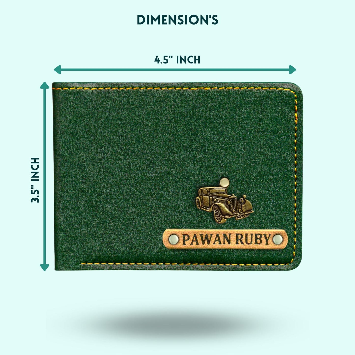 Personalized 3-in-1 set for Men - Wallet, Keychain, Pen