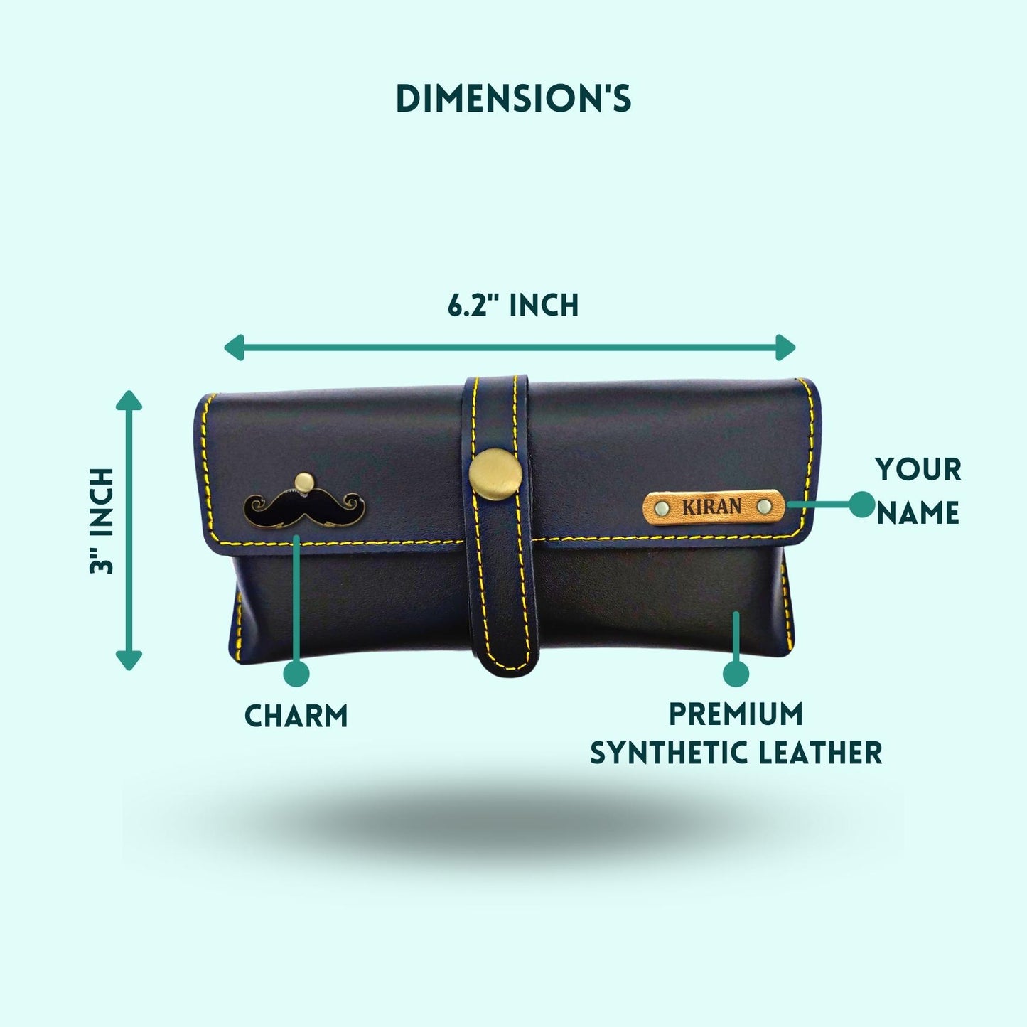 Personalized 4-in-1 Special Gift Hamper for Women - Includes 1 Free Sunglass Case - Black