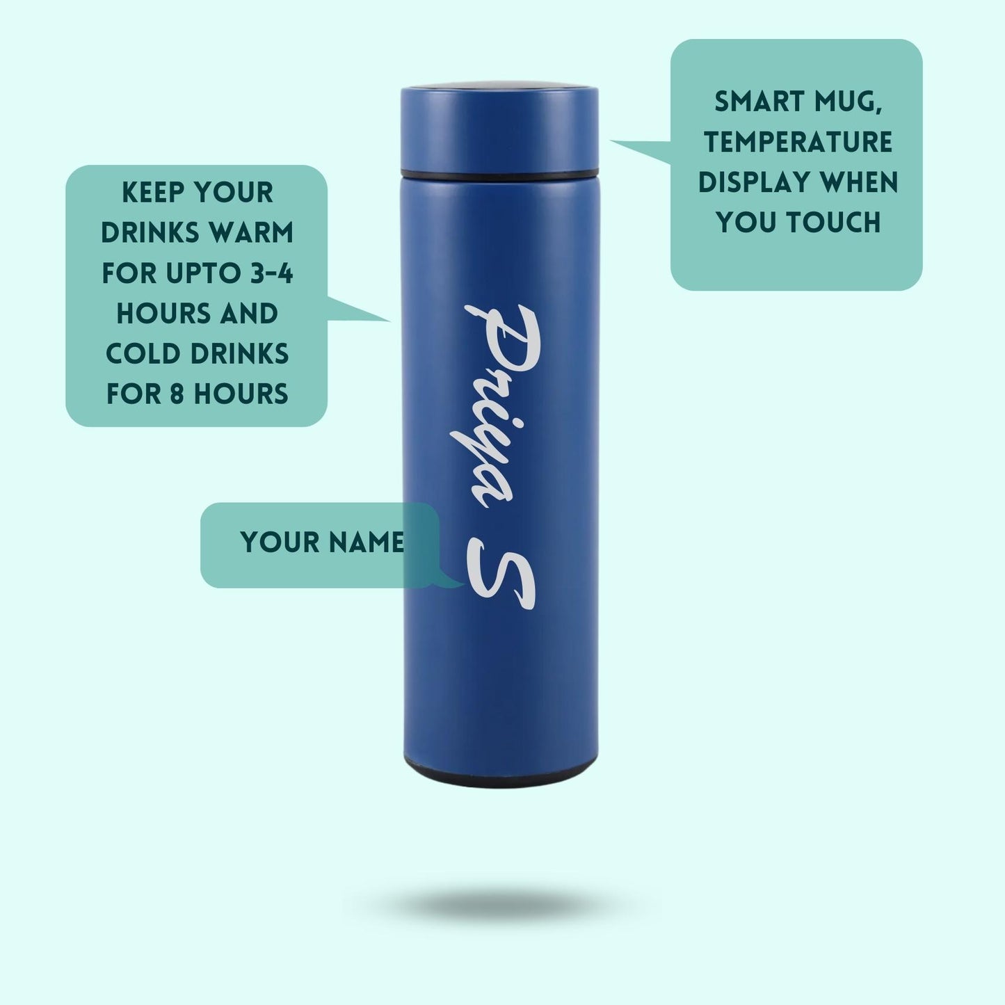 Personalized 5-in-1 Gift Hamper for Women - Includes 1 Free Bottle