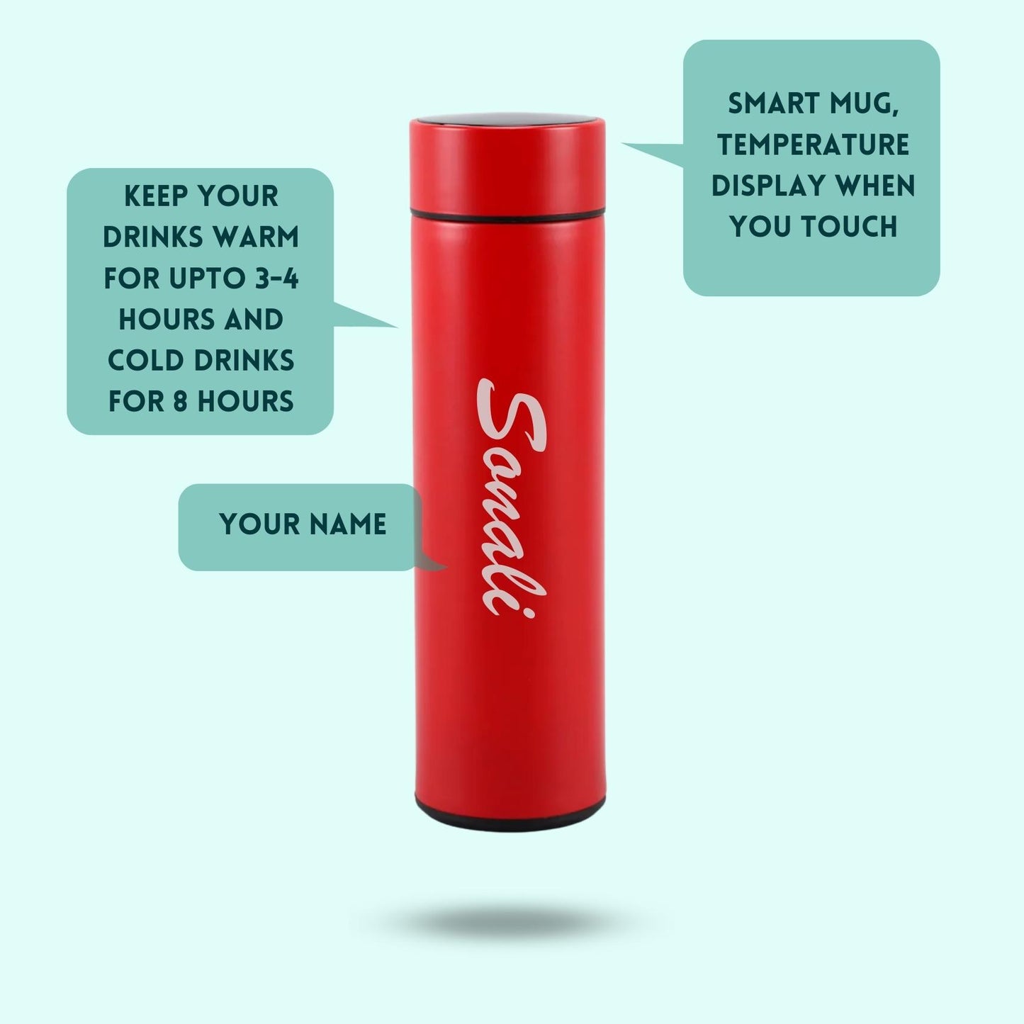 Personalized 5-in-1 Gift Hamper for Women - Includes 1 Free Bottle