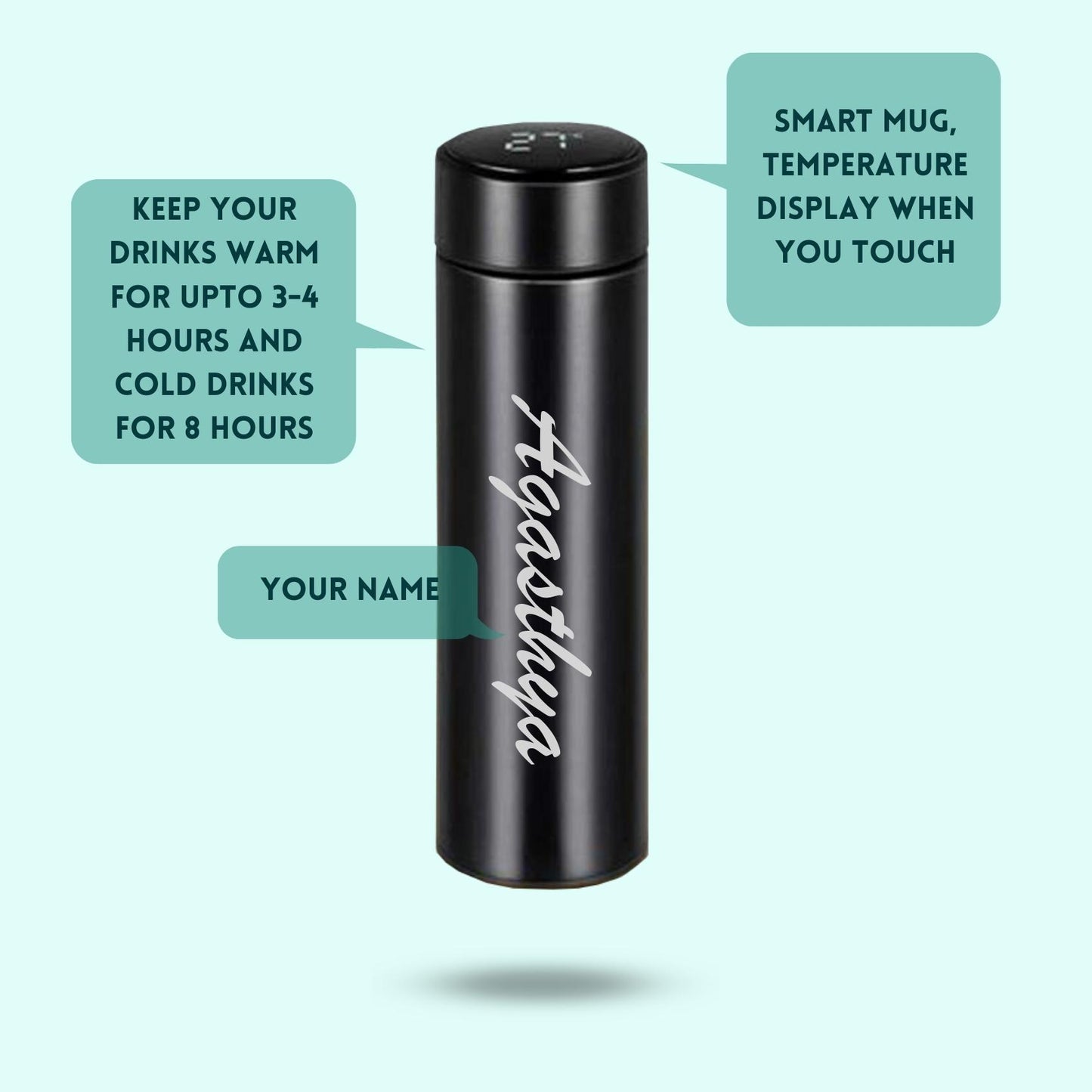 Personalized 5-in-1 Gift Hamper for Women - Includes 1 Free Bottle