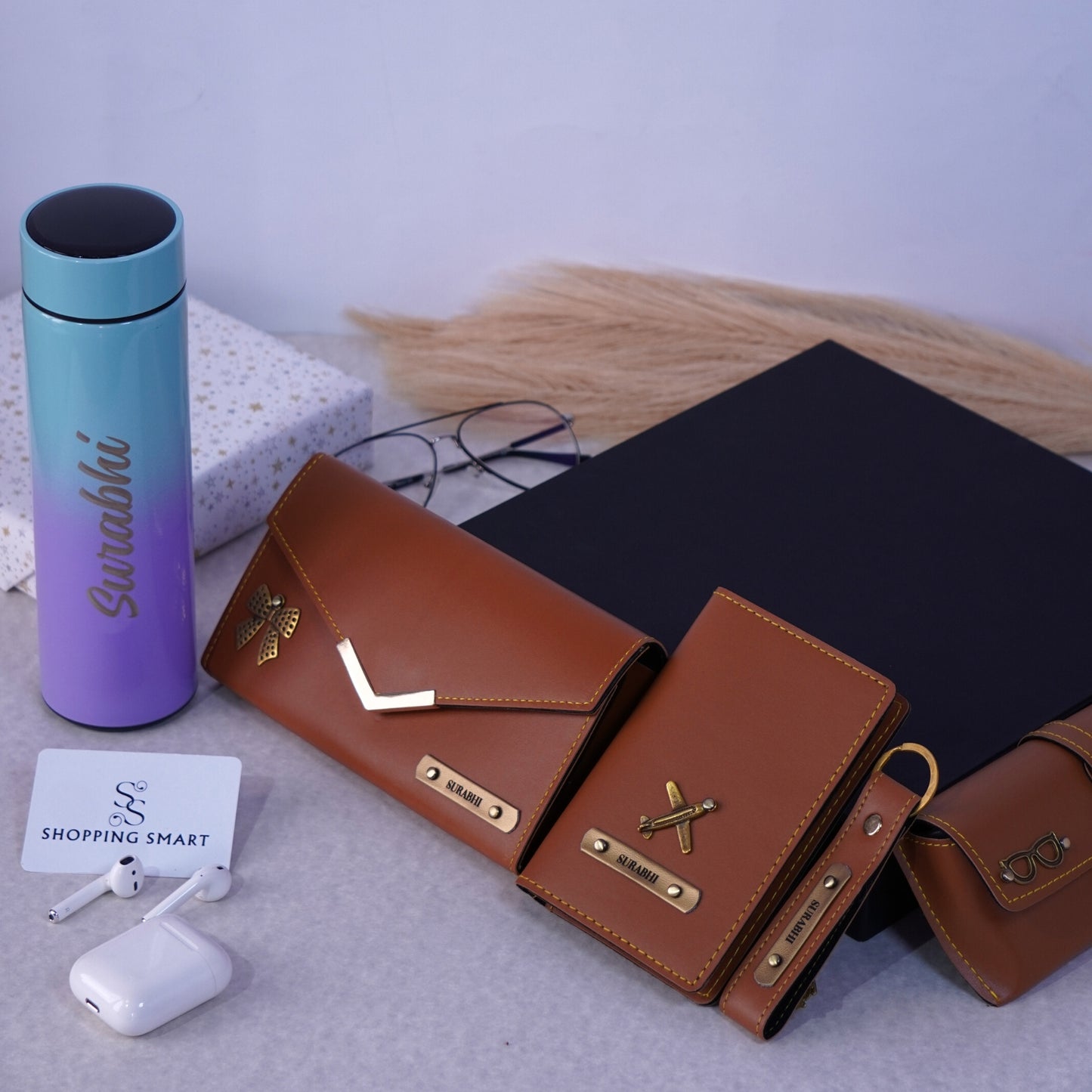 Personalized Gift Set Hamper for Women - Includes 1 Free Bottle