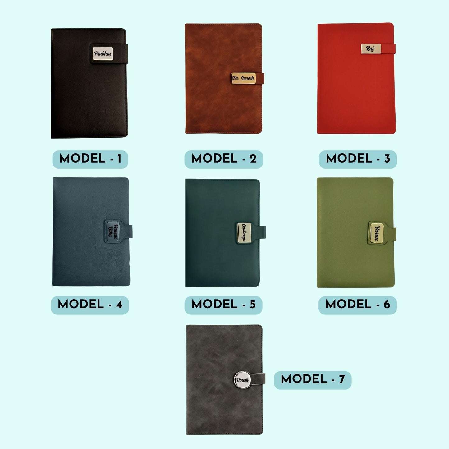 Personalized Men Hamper 4-in-1 Set - Wallet, Diary, Bottle, Pen