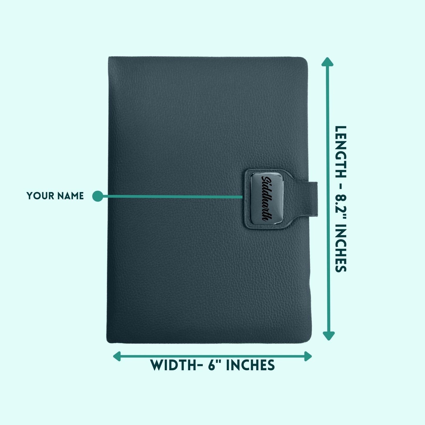 Personalized Men Hamper 4-in-1 Set - Wallet, Diary, Bottle, Pen