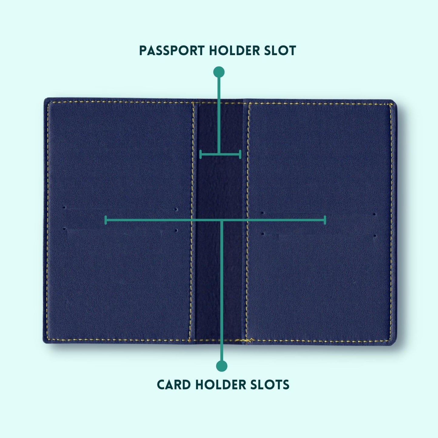 Personalized Passport Cover - Black Edition Name