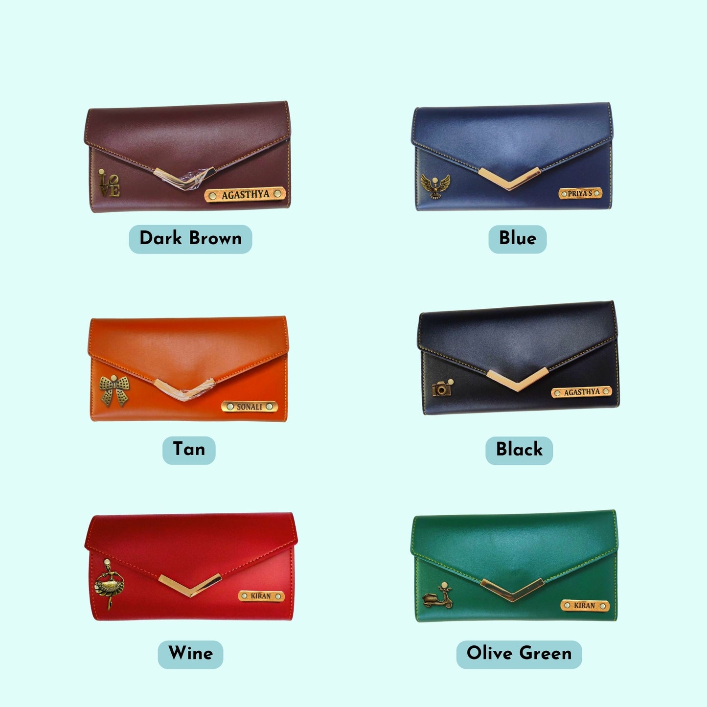 Personalized Womens Wallet