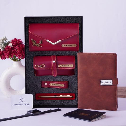 5-in-1 Special Hamper for Women - Includes Diary and Pen