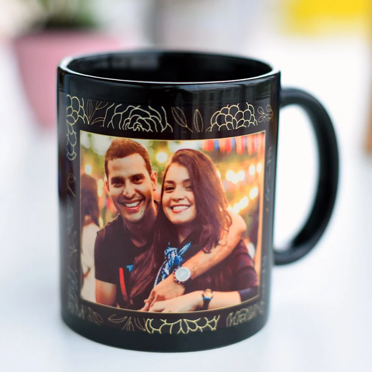 Personalized Black Mug