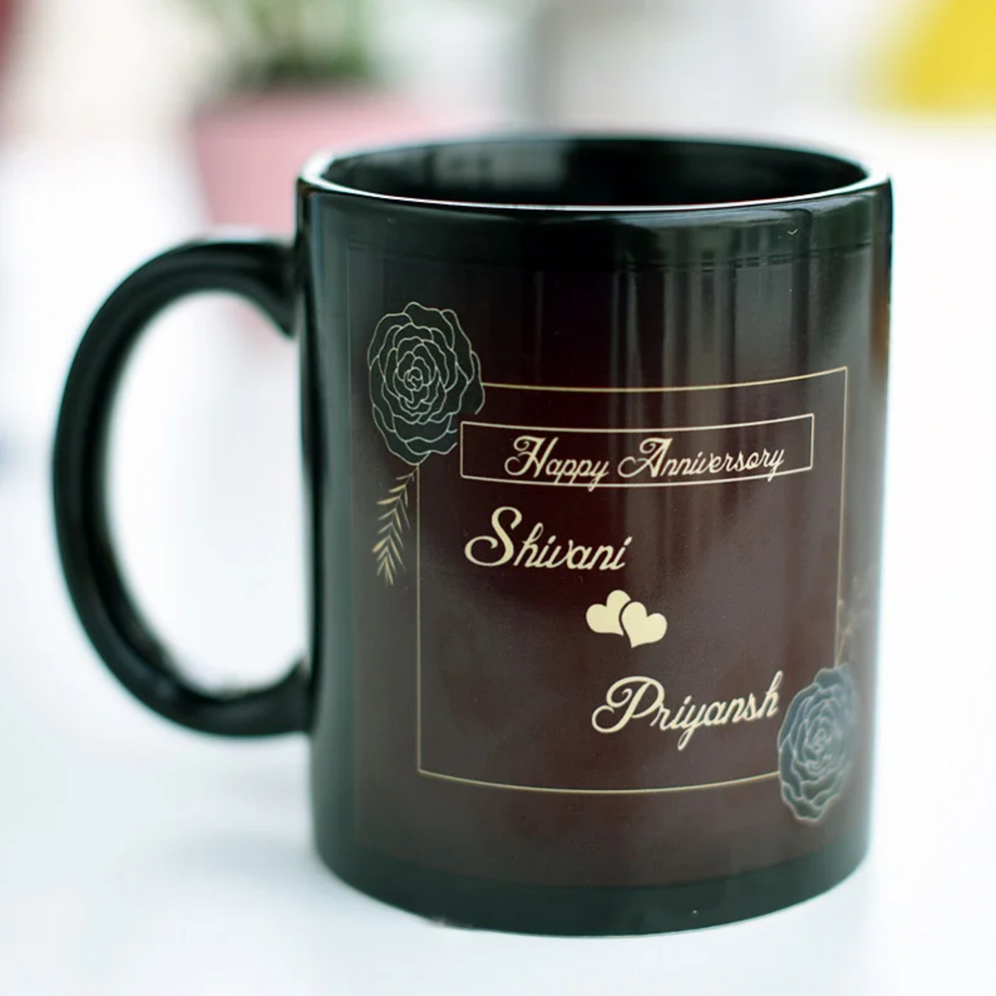 Personalized Black Mug