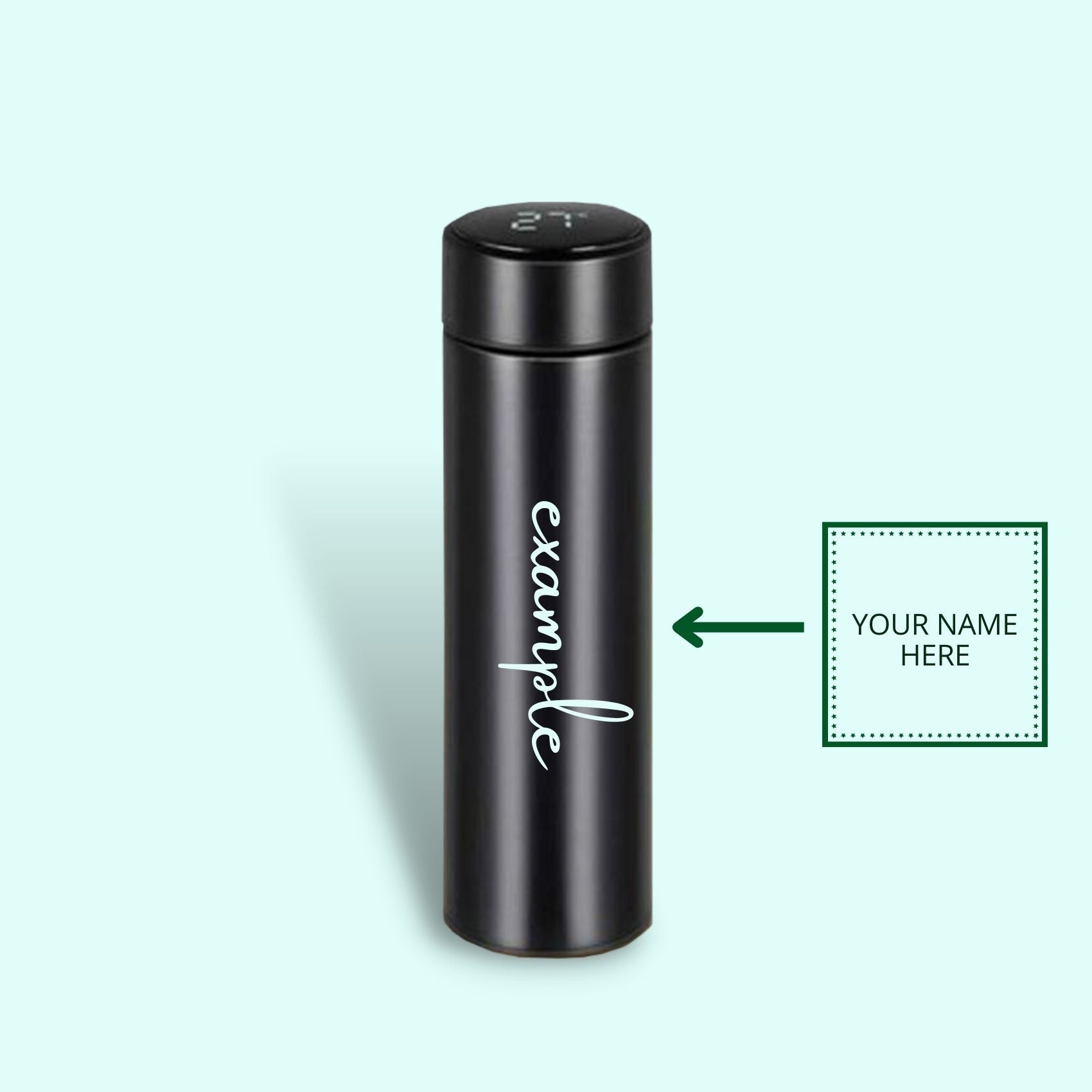 Personalized Temperature Water Bottle