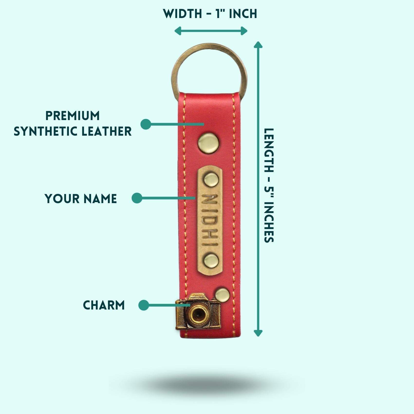 Personalized Premium Keychain - Wine