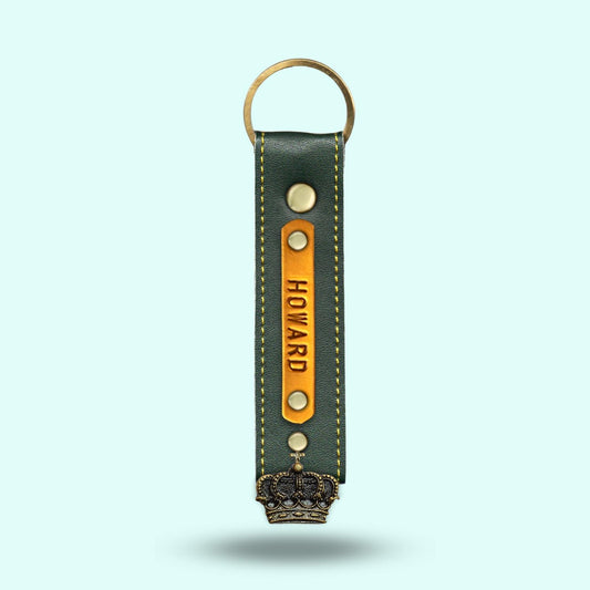 Personalized Premium Keychain - Green