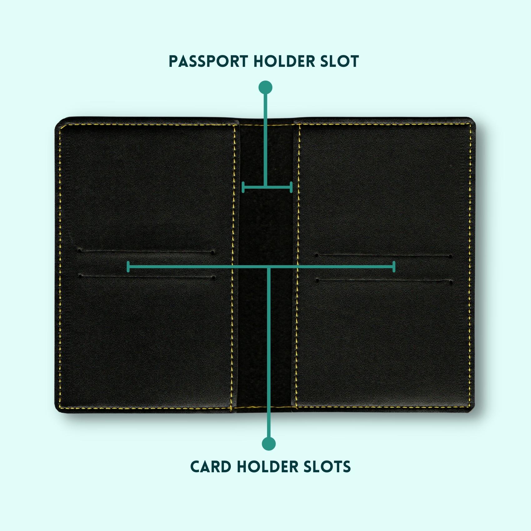Mr & Mrs Personalized Couple Passport Cover