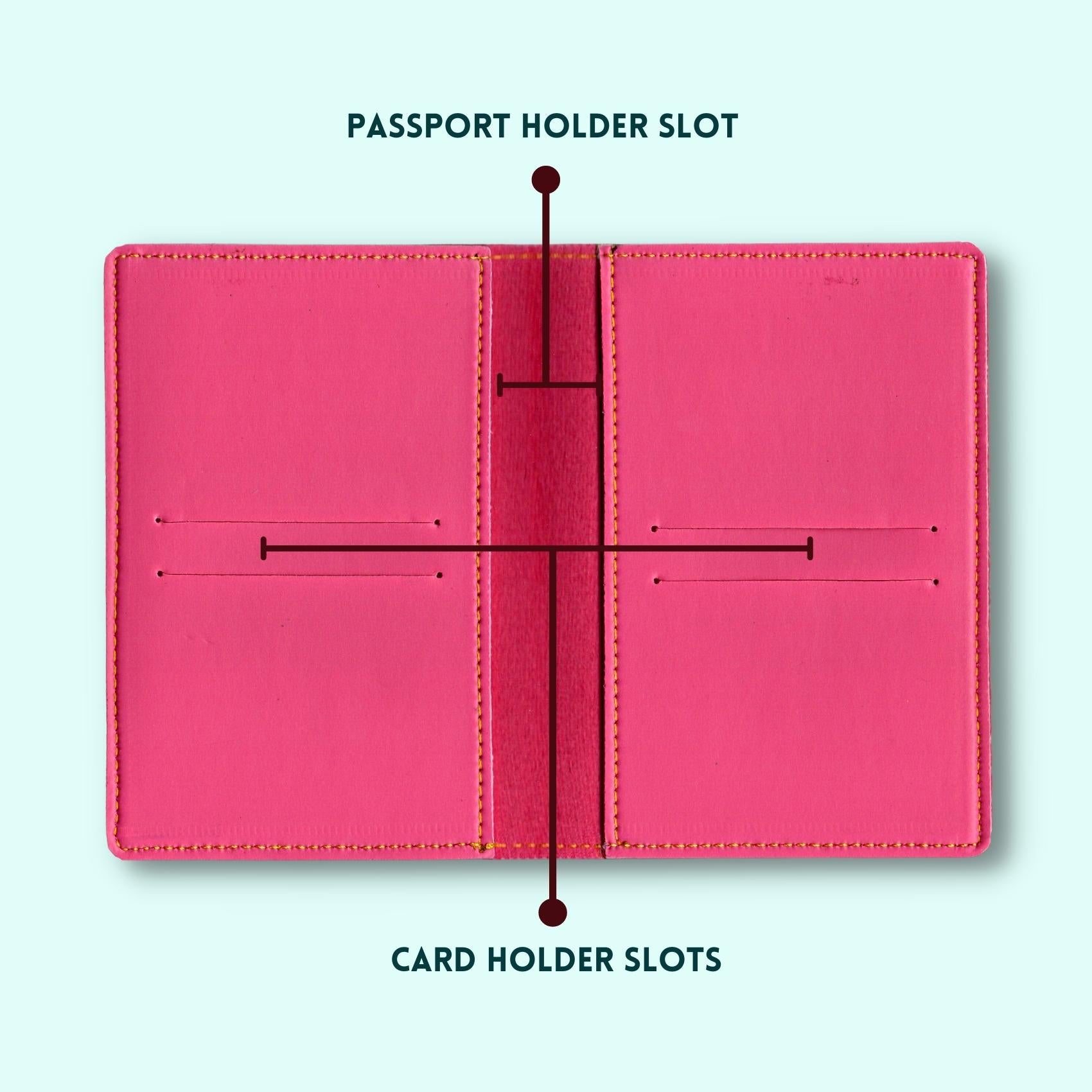 Mr & Mrs Personalized Couple Passport Cover