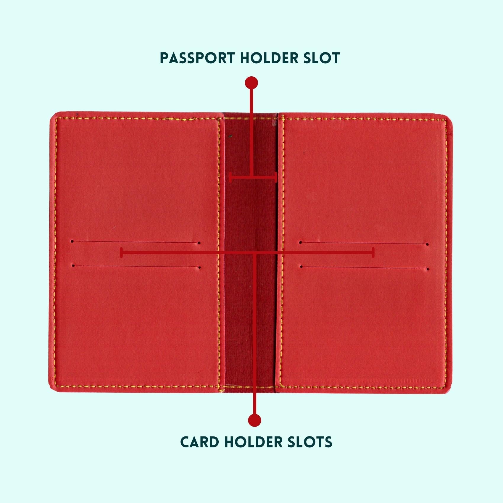 Mr & Mrs Personalized Couple Passport Cover