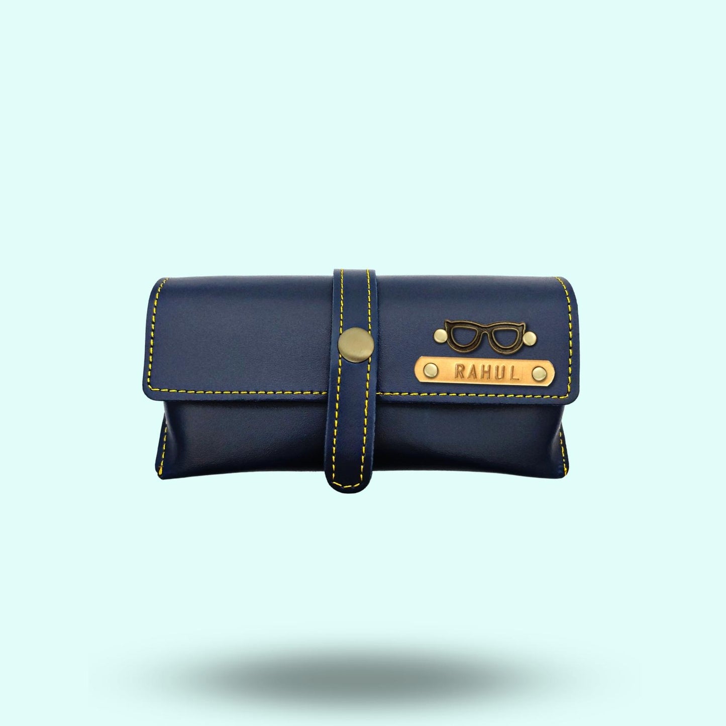 Personalized Eyewear Case - Blue