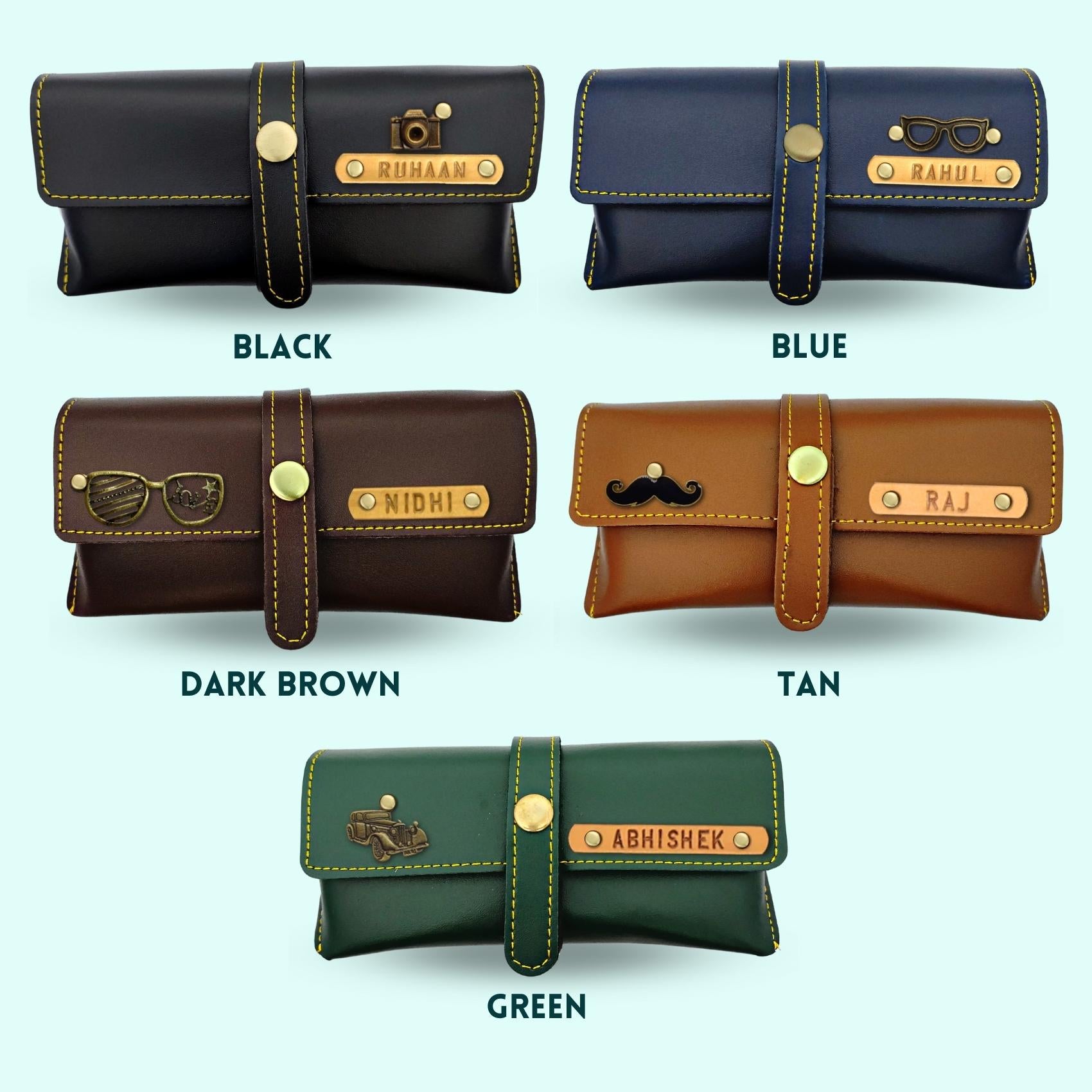 Personalized Eyewear Case - Black