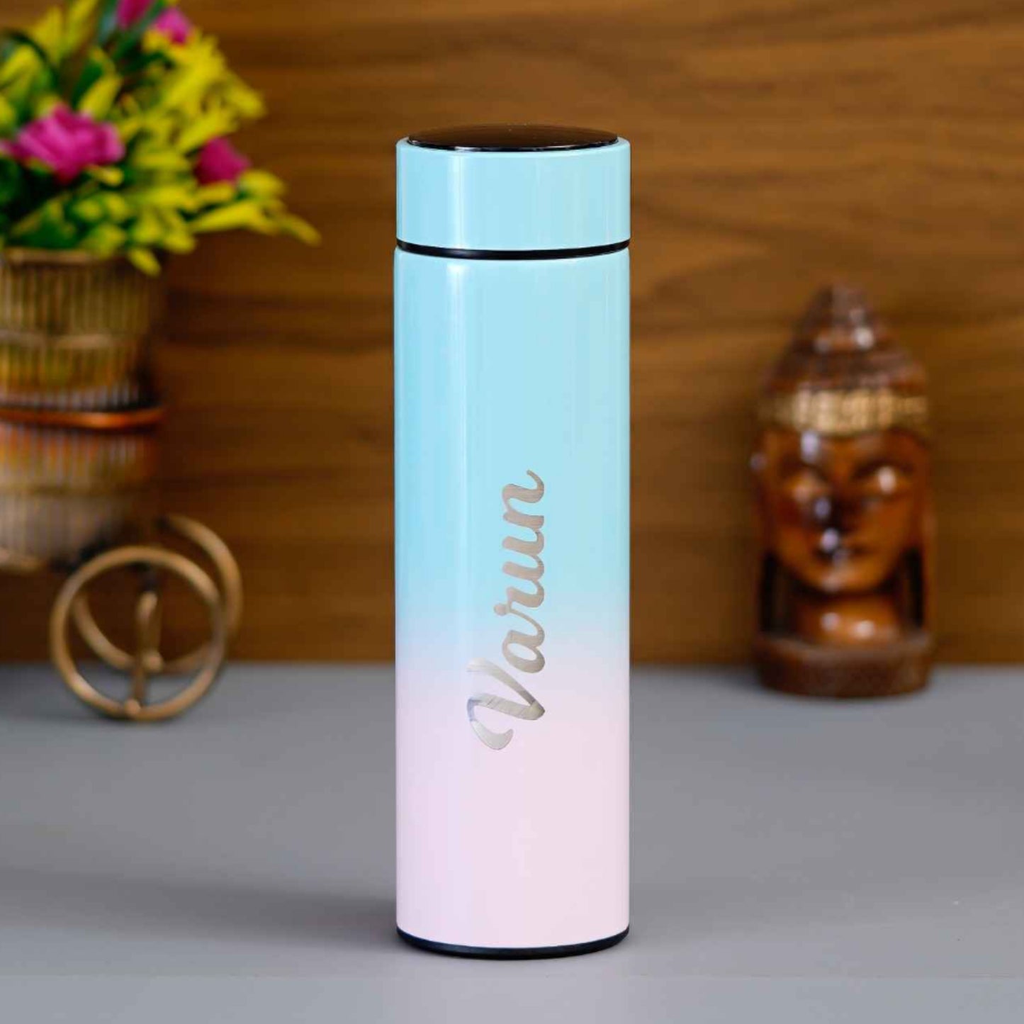 Personalized Pastel Temperature Water Bottle