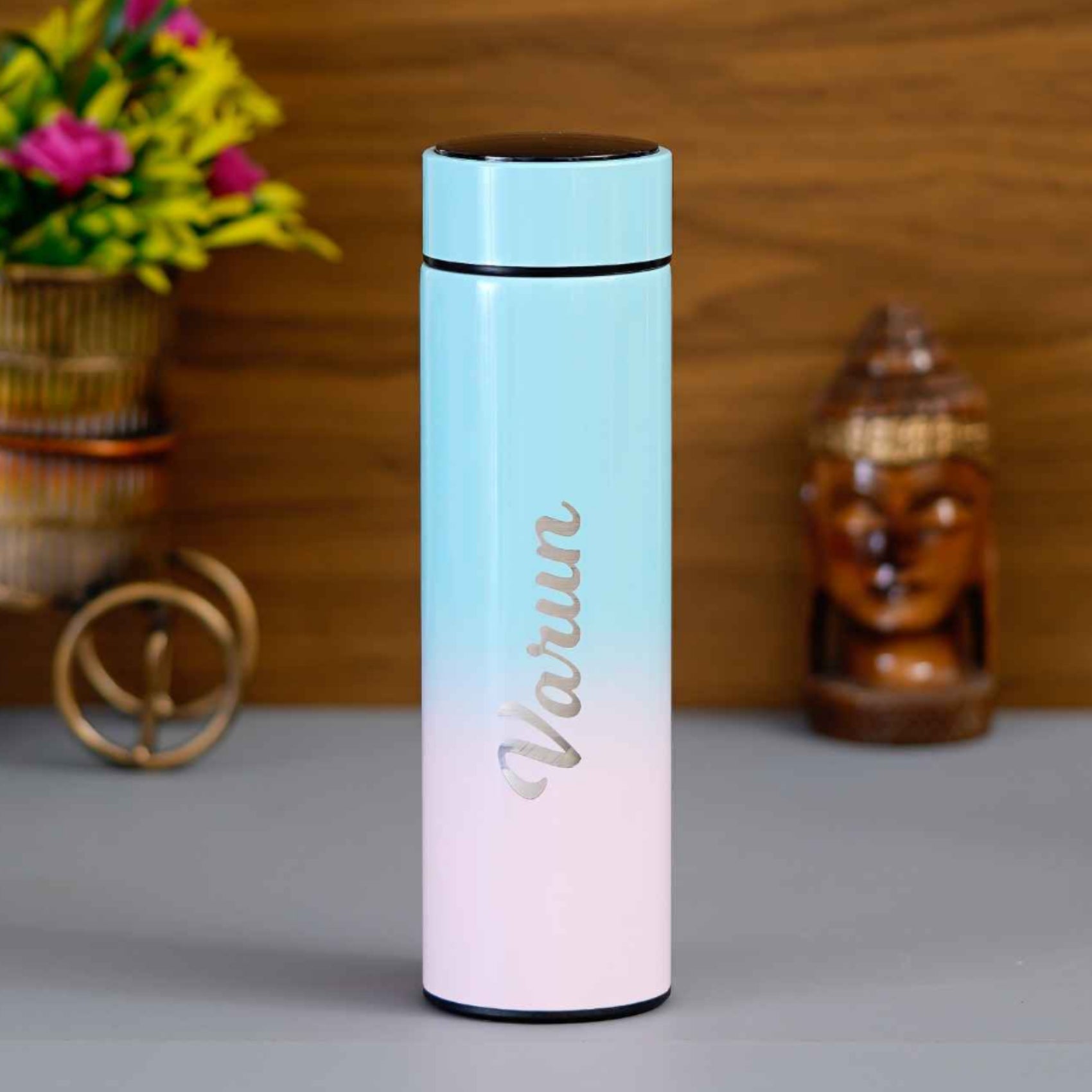 Personalized Pastel Temperature Water Bottle
