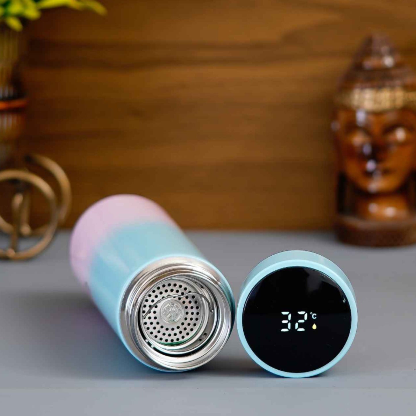Personalized Pastel Temperature Water Bottle