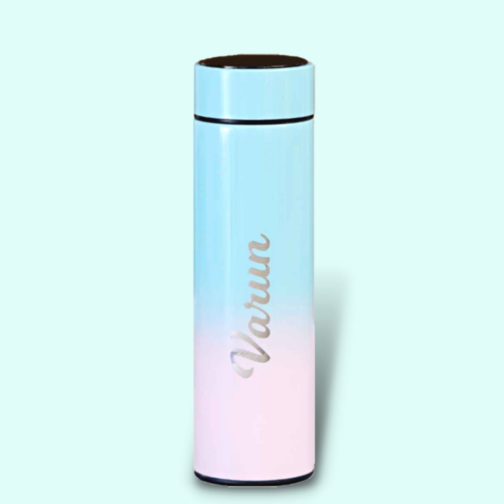 Personalized Pastel Temperature Water Bottle, Gift Bottle
