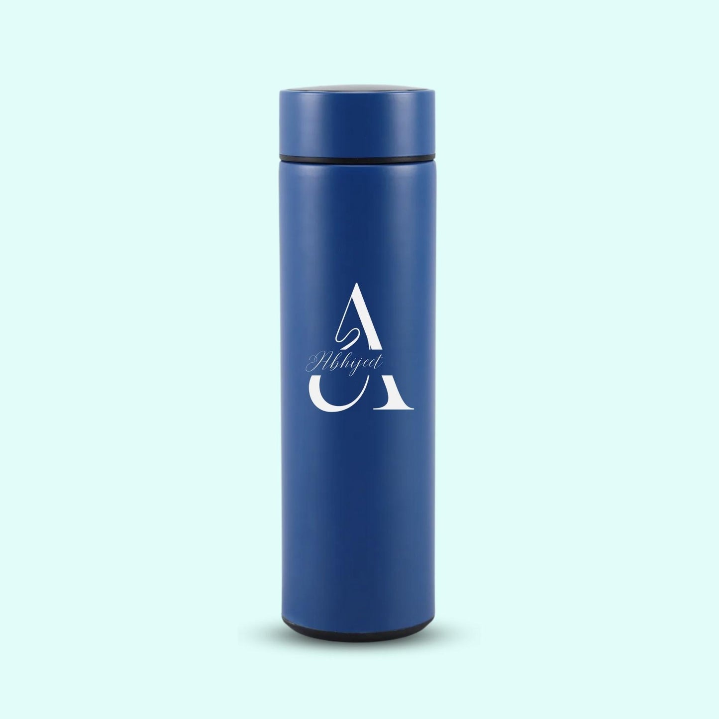 Personalized Temperature Water Bottle - Capital Logo Design