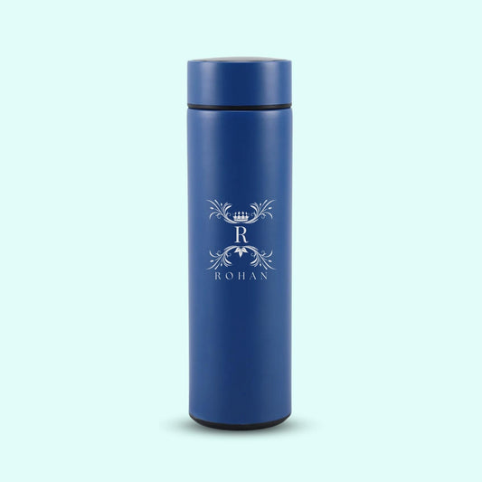 Personalized Temperature Water Bottle - Luxurious Design