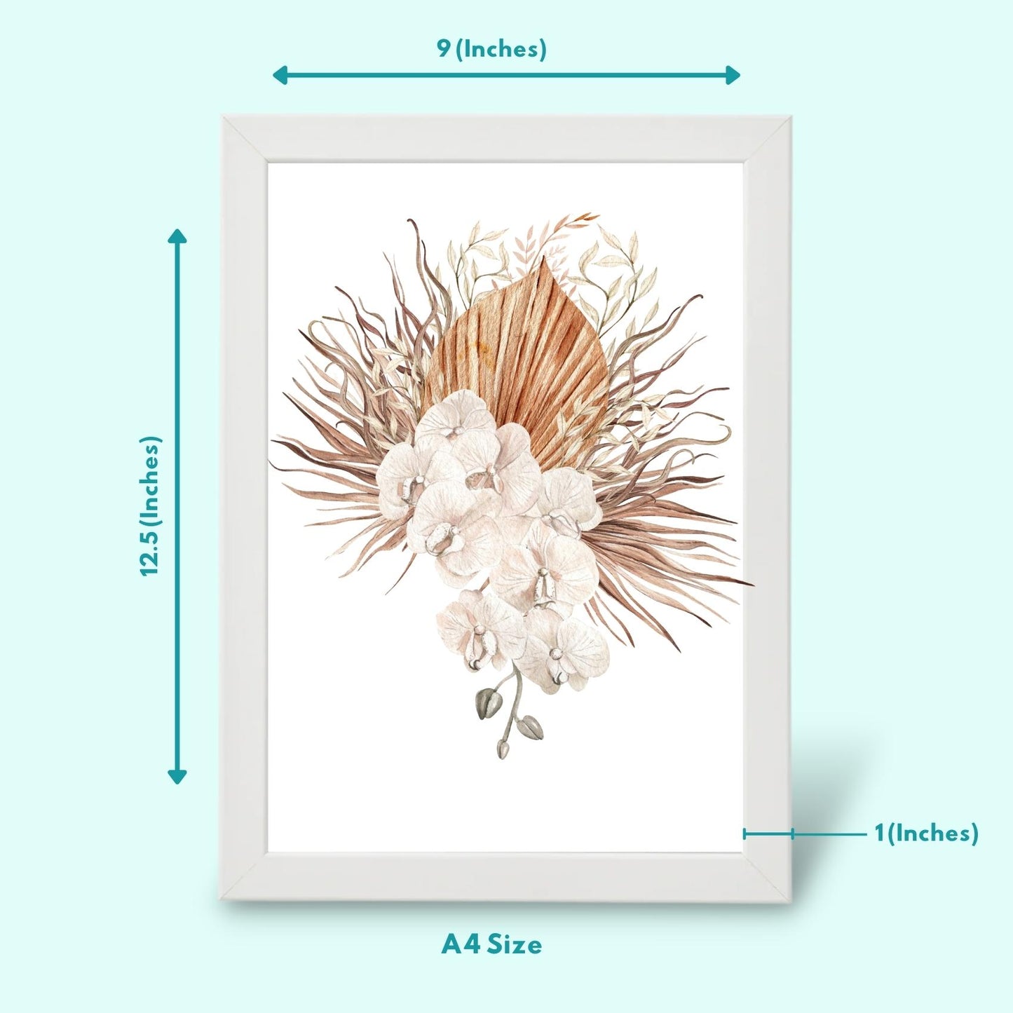 Personalized One Year Girl Frame