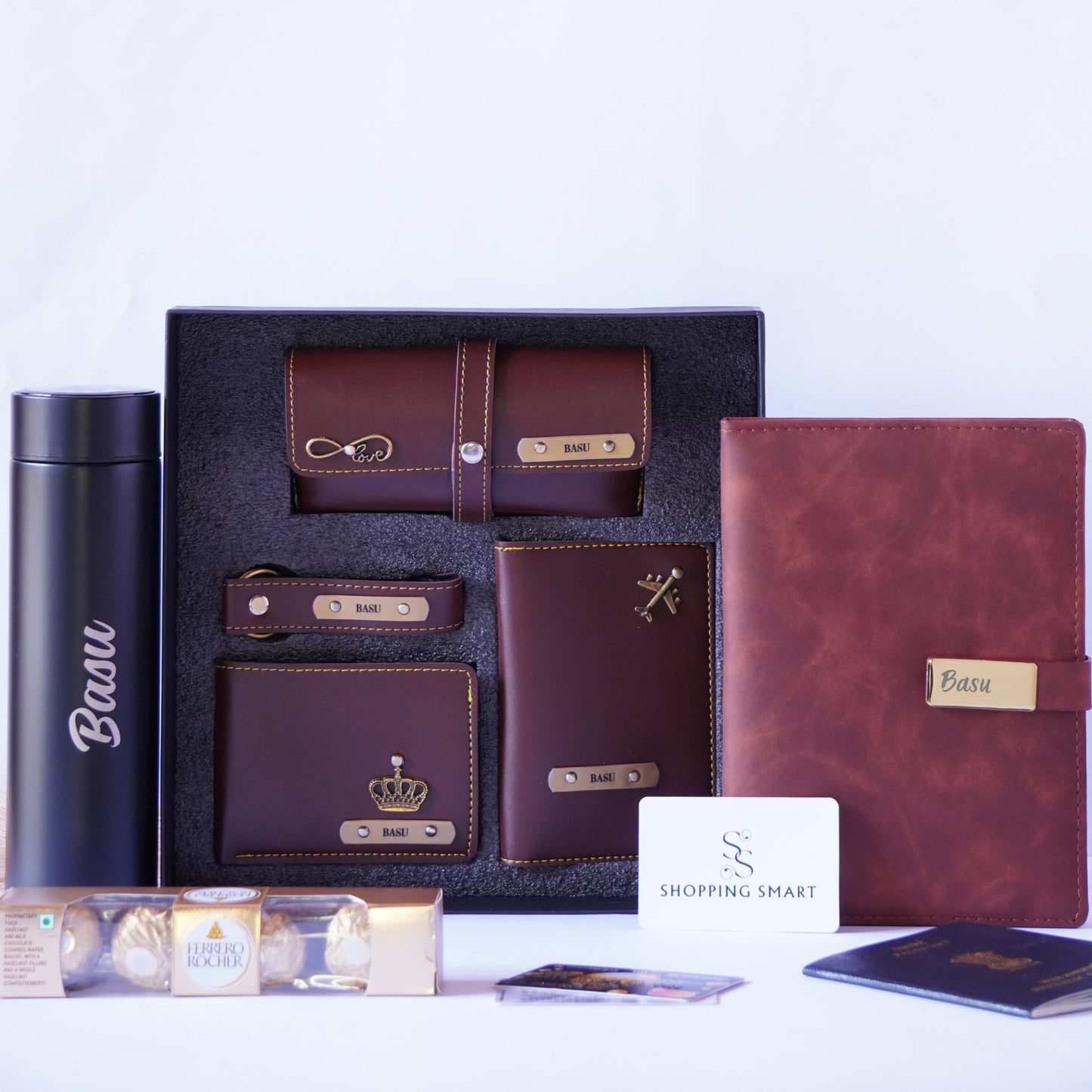 6 in 1 Gift Hamper for Men with Diary