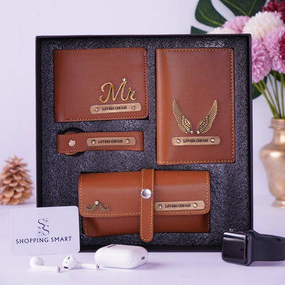 Personalized 4-in-1 Special Gift Hamper for Men - Includes 1 Free Sunglass Case