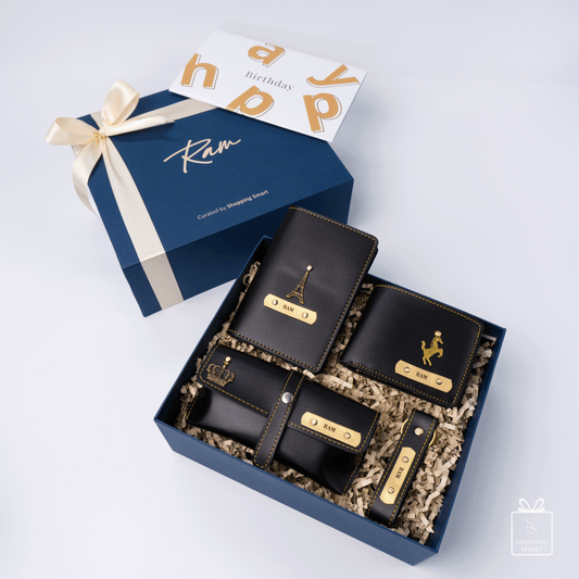 Personalized 4-in-1 Special Gift Hamper for Men - Includes 1 Free Sunglass Case