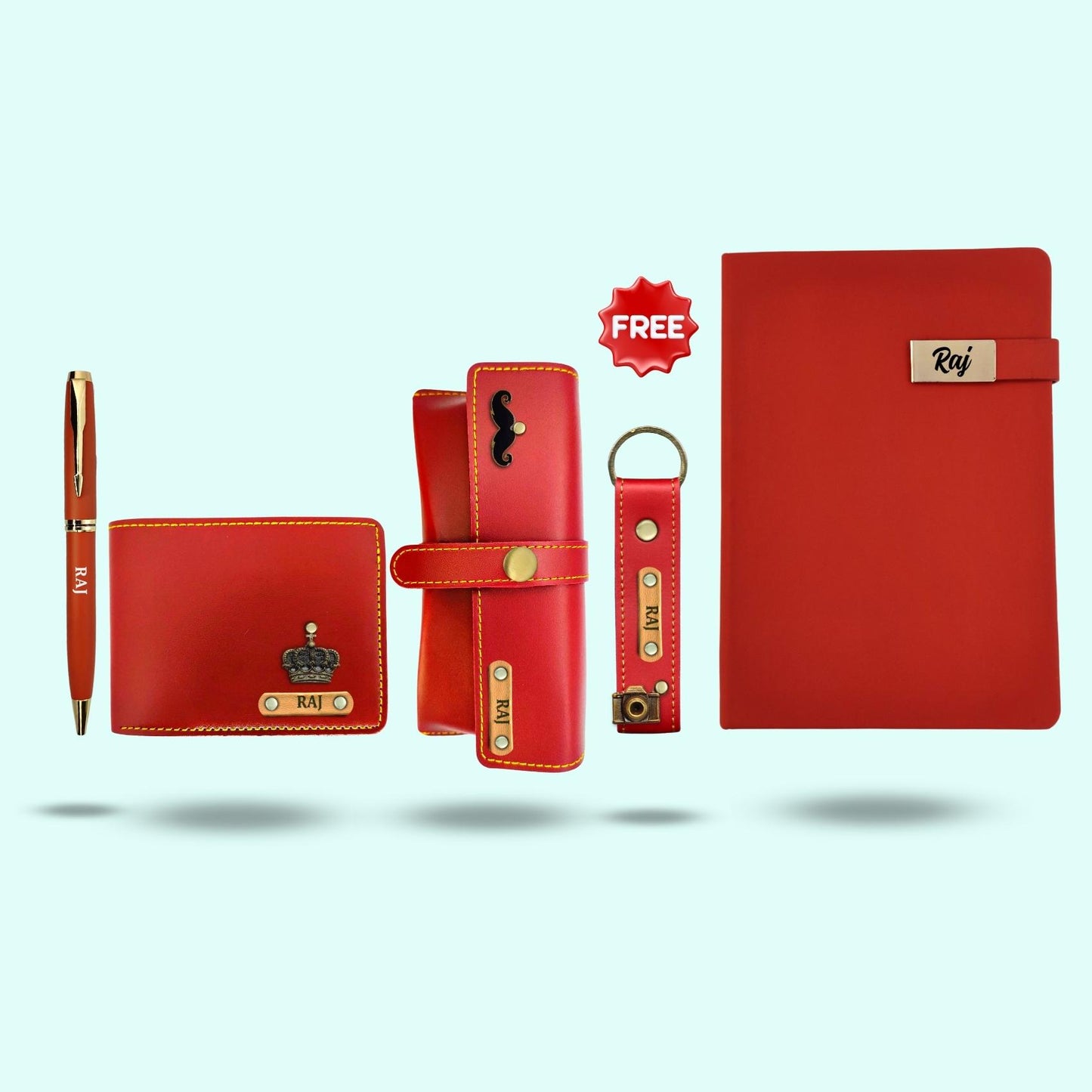 5 in 1 Gift Hamper for Men with Diary & Pen