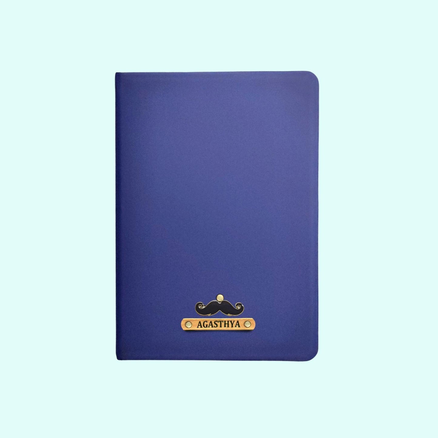 Blue PU Hard Cover Diary