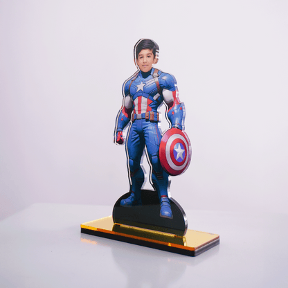 Personalized Captain America Mini Me