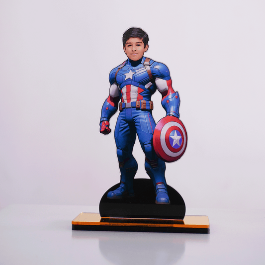 Personalized Captain America Mini Me