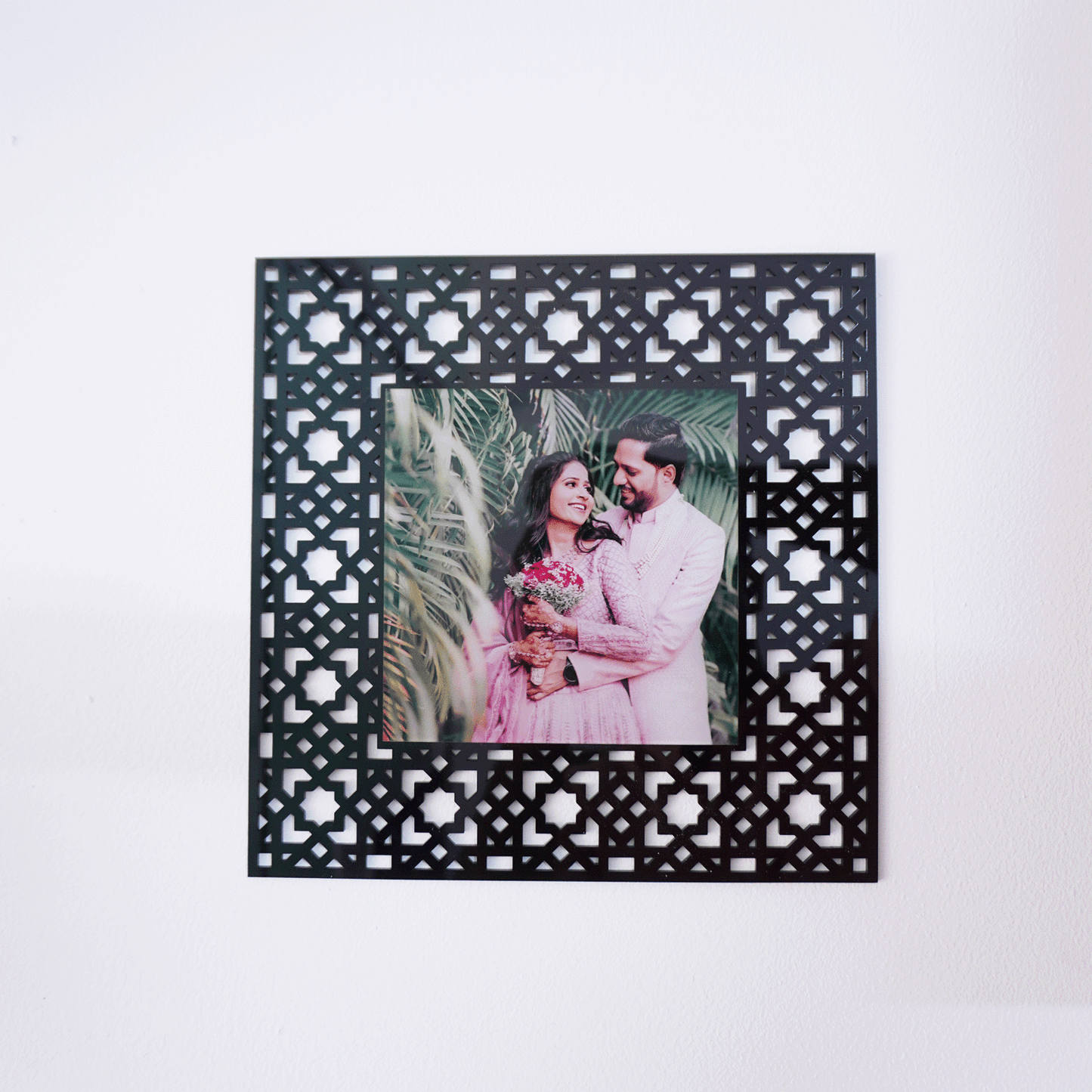 Morocco Pattern Personalised Acrylic Frame